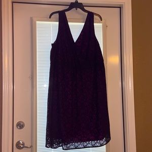 Black and purple dress size 18/20